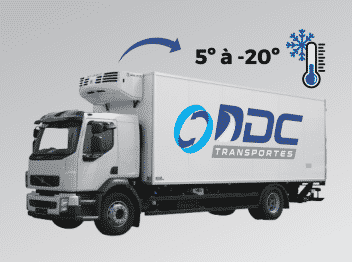 transporte de produtos refrigerados